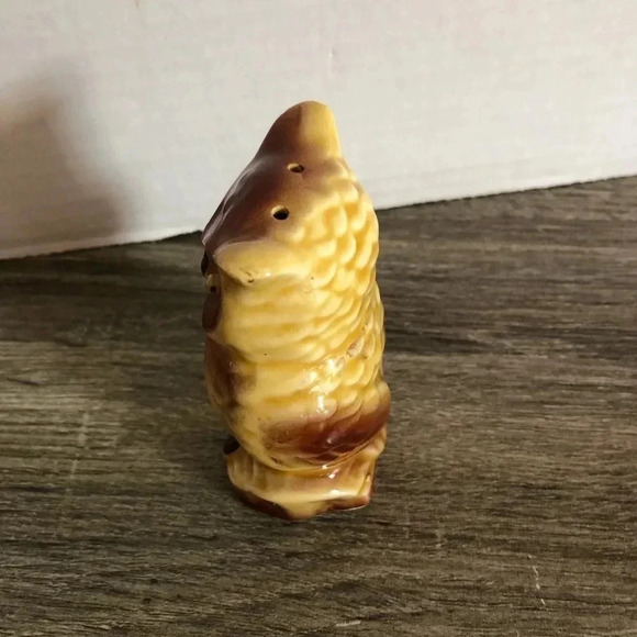 Vtg Ceramic  Owl Pepper Shaker - Picture 4 of 10